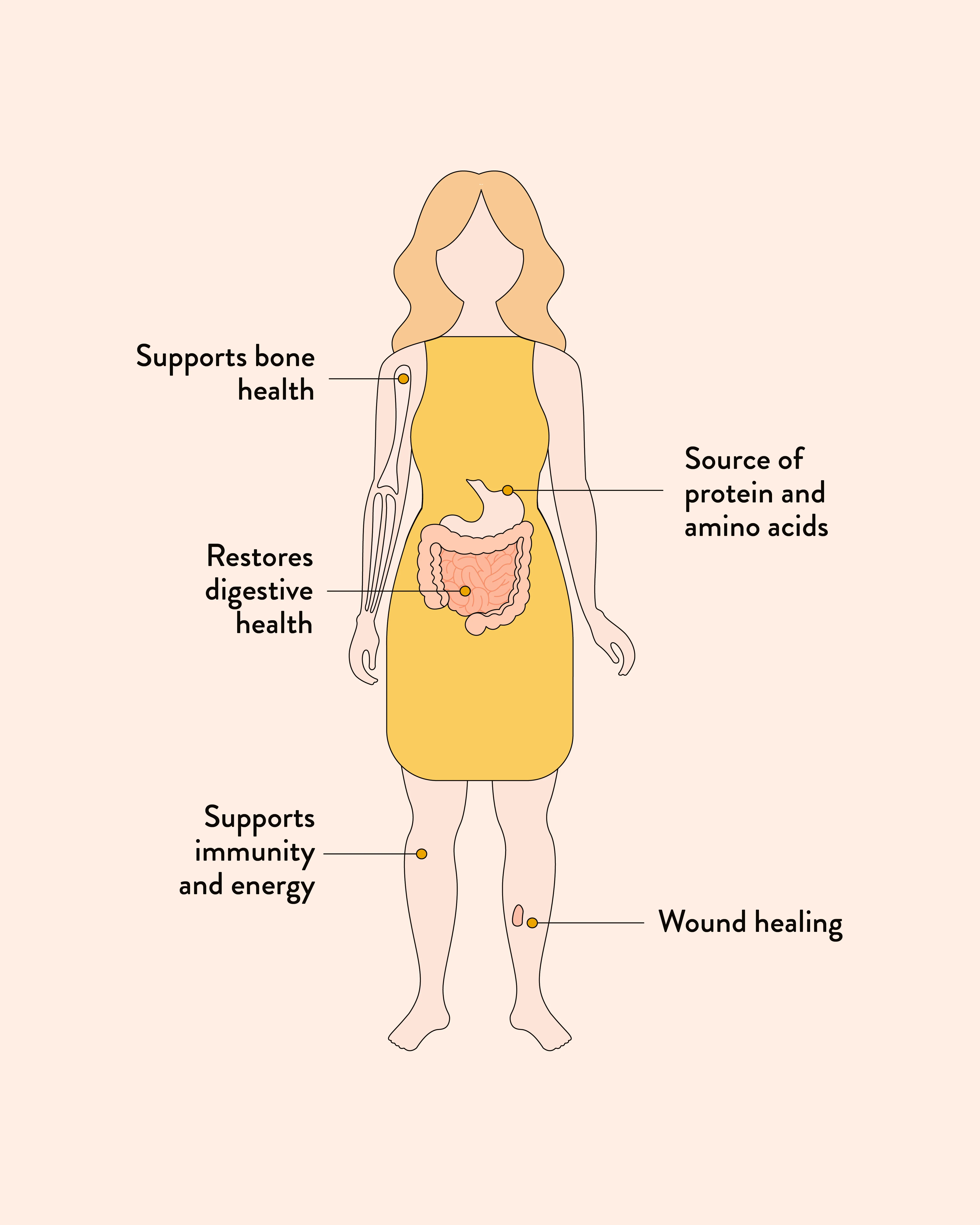 Beef Bone Broth Powder Turmeric - Image 7