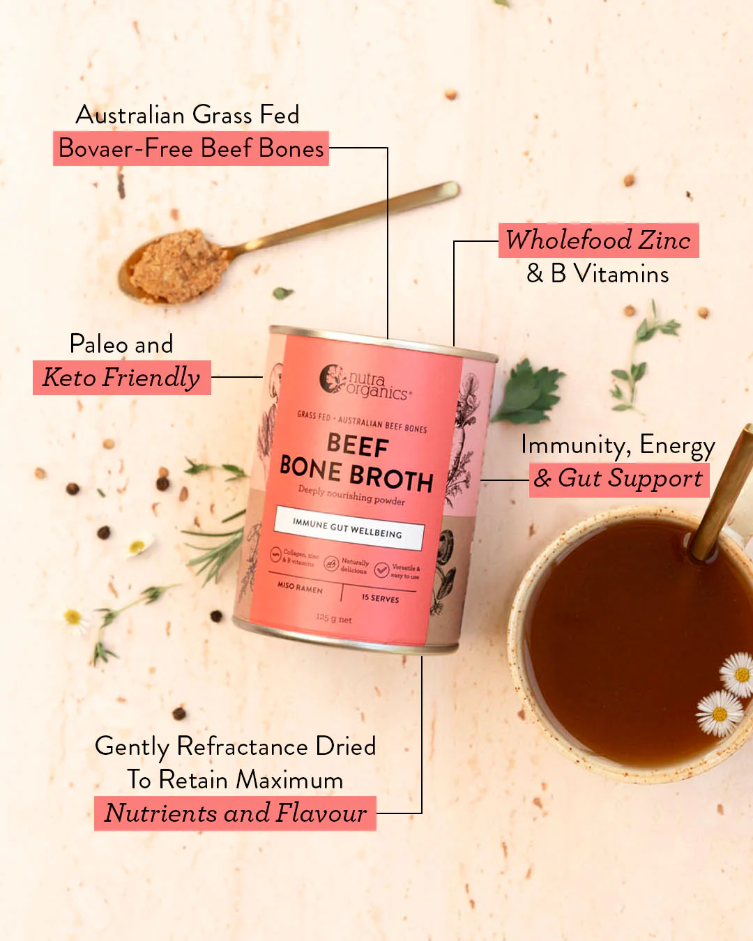 Beef Bone Broth Miso Ramen - Image 4