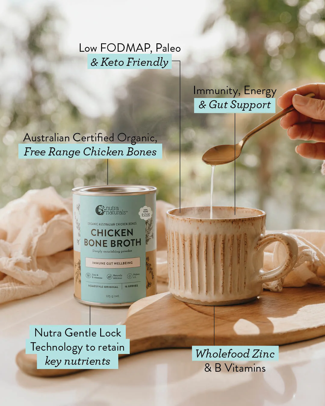 Chicken Bone Broth Homestyle Original - Image 3