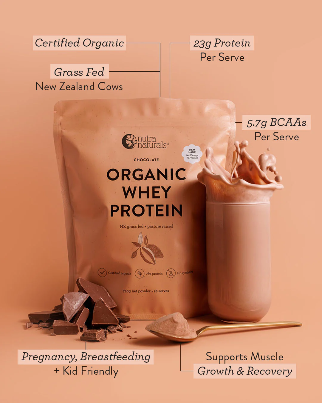 Organic Whey Protein Chocolate - Image 4